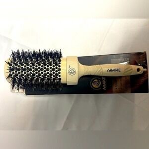 New Aimike Wooden round‎ hair brush